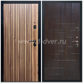 Входная дверь Армада Вектор ФЛ-57 Дуб шоколадный 16 мм - входные двери в Красногорске с установкой
