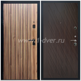 Входная дверь Армада Вектор ФЛ-86 Венге структурный 16 мм - качественные входные металлические двери (цены) с установкой