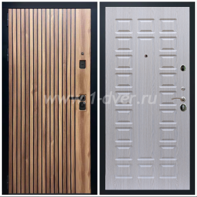 Входная дверь Армада Вектор ФЛ-183 Беленый дуб 16 мм - качественные входные металлические двери (цены) с установкой