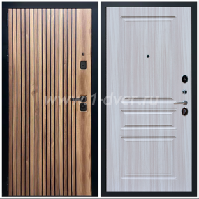 Входная дверь Армада Вектор ФЛ-243 Сандал белый 16 мм - качественные входные металлические двери (цены) с установкой