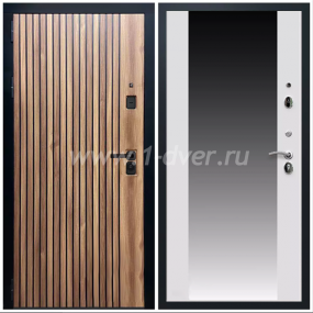 Входная дверь Армада Вектор СБ-16 Белый матовый 16 мм - глухие металлические двери (входные) с установкой