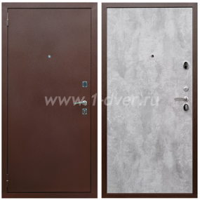 Входная дверь Армада Комфорт ПЭ Цемент светлый 6 мм - металлические двери эконом класса с установкой