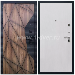Входная дверь Армада Ламбо ПЭ Белый ясень 6 мм - входные двери в Серпухове с установкой