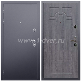 Входная дверь Армада Люкс Антик серебро ФЛ-58 Дуб филадельфия графит 6 мм - металлические двери по индивидуальным размерам с установкой
