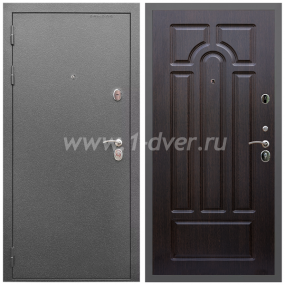 Входная дверь Армада Оптима Антик серебро ФЛ-58 Венге 6 мм - входные металлические двери антик серебро с установкой