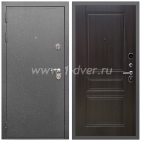 Входная дверь Армада Оптима Антик серебро ФЛ-243 Эковенге 6 мм - готовые металлические двери с установкой