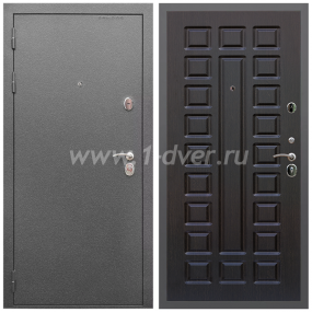 Входная дверь Армада Оптима Антик серебро ФЛ-183 Венге 16 мм - красные входные двери  с установкой