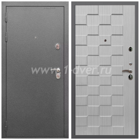 Входная дверь Армада Оптима Антик серебро ОЛ-39 Лиственница бежевая 16 мм с установкой