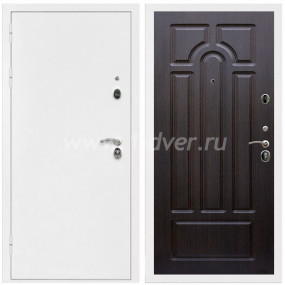 Входная дверь Армада Оптима Белая шагрень ФЛ-58 Венге 6 мм - металлические двери 1,5 мм с установкой