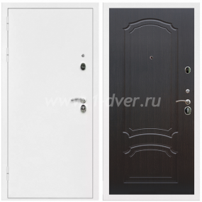 Входная дверь Армада Оптима Белая шагрень ФЛ-140 Венге 6 мм - металлические двери 1,5 мм с установкой