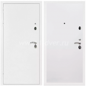 Входная дверь Армада Оптима Белая шагрень Гладкая белый матовый 10 мм - металлические двери по индивидуальным размерам с установкой
