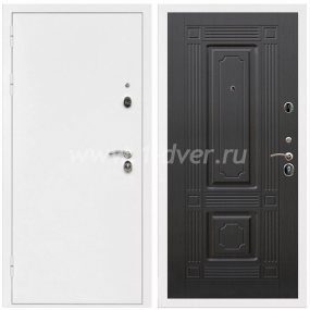 Входная дверь Армада Оптима Белая шагрень ФЛ-2 Венге 16 мм - металлические двери 1,5 мм с установкой