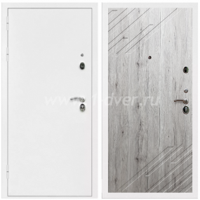 Входная дверь Армада Оптима Белая шагрень ФЛ-143 Рустик натуральный 16 мм - металлические двери 1,5 мм с установкой