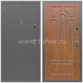 Входная дверь Армада Орбита ФЛ-58 Мореная береза 6 мм - входные металлические двери антик серебро с установкой