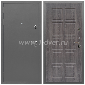 Входная дверь Армада Орбита ФЛ-38 Дуб филадельфия графит 10 мм - входные металлические двери антик серебро с установкой