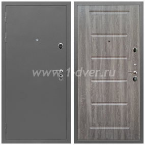 Входная дверь Армада Орбита ФЛ-39 Дуб филадельфия графит 16 мм - входные металлические двери антик серебро с установкой