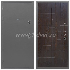 Входная дверь Армада Орбита ФЛ-57 Дуб шоколадный 16 мм - входные металлические двери антик серебро с установкой