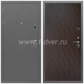 Входная дверь Армада Орбита ФЛ-86 Венге структурный 16 мм - входные металлические двери антик серебро с установкой
