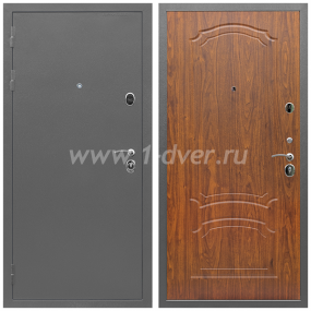 Входная дверь Армада Орбита ФЛ-140 Мореная береза 16 мм - входные металлические двери антик серебро с установкой