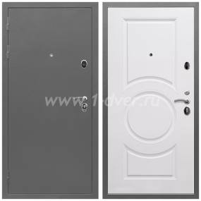 Входная дверь Армада Орбита МС-100 Белый матовый 16 мм - входные металлические двери антик серебро с установкой