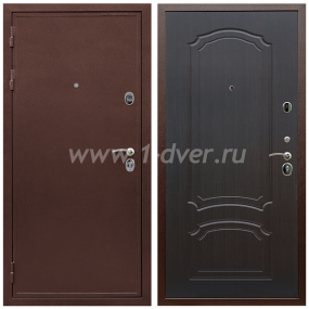 Входная дверь Армада Престиж Антик медь ФЛ-140 Венге 6 мм - входные двери в Серпухове с установкой