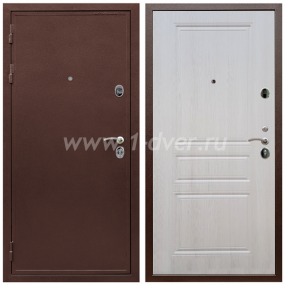 Входная дверь Армада Престиж Антик медь ФЛ-243 Лиственница бежевая 6 мм - входные двери в Домодедово с установкой