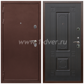 Входная дверь Армада Престиж Антик медь ФЛ-2 Венге 16 мм - металлические двери 1,5 мм с установкой