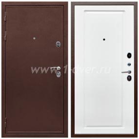 Входная дверь Армада Престиж Антик медь ФЛ-119 Белый матовый 16 мм - толстые входные двери с установкой