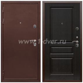 Входная дверь Армада Престиж Антик медь ФЛ-243 Венге 16 мм - темные входные двери с установкой