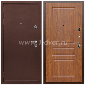 Входная дверь Армада Престиж Антик медь ФЛ-243 Мореная береза 16 мм - наружные металлические утепленные двери с установкой