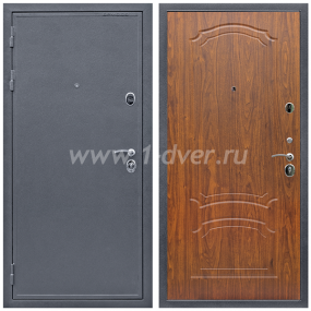 Входная дверь Армада Престиж Антик серебро ФЛ-140 Мореная береза 6 мм - металлические двери 1,5 мм с установкой