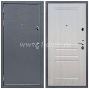 Входная дверь Армада Престиж Антик серебро ФЛ-243 Лиственница бежевая 6 мм - металлические двери 1,5 мм с установкой