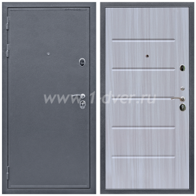 Входная дверь Армада Престиж Антик серебро ФЛ-102 Сандал белый 10 мм - металлические двери 1,5 мм с установкой