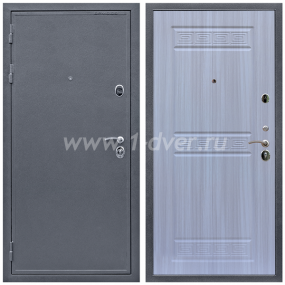 Входная дверь Армада Престиж Антик серебро ФЛ-242 Сандал белый 10 мм - металлические двери 1,5 мм с установкой