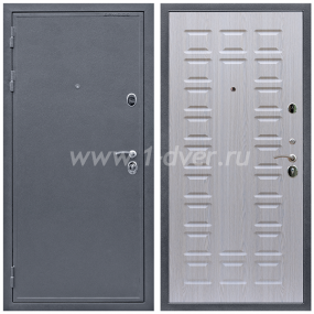 Входная дверь Армада Престиж Антик серебро ФЛ-183 Беленый дуб 16 мм - толстые входные двери с установкой