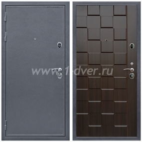 Входная дверь Армада Престиж Антик серебро ОЛ-39 Эковенге 16 мм - темные входные двери с установкой