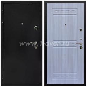 Входная дверь Армада Престиж Черная шагрень ФЛ-242 Сандал белый 10 мм - входные двери в коридор с установкой
