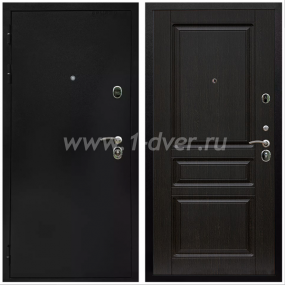 Входная дверь Армада Престиж Черная шагрень ФЛ-243 Венге 16 мм - толстые входные двери с установкой