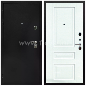 Входная дверь Армада Престиж Черная шагрень ФЛ-243 Ясень белый 16 мм - металлические двери 1,5 мм с установкой