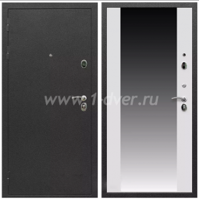 Входная дверь Армада Престиж Черный шелк СБ-16 Белый матовый 16 мм - входные двери в Домодедово с установкой