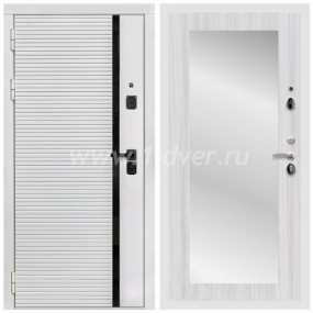 Входная дверь Армада Каскад white ФЛЗ-Пастораль Сандал белый 16 мм - входные двери модерн с установкой