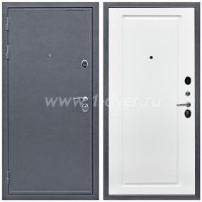 Входная дверь Армада Престиж 2080 Антик серебро ФЛ-119 Белый матовый 16 мм - входные двери в коттедж с установкой