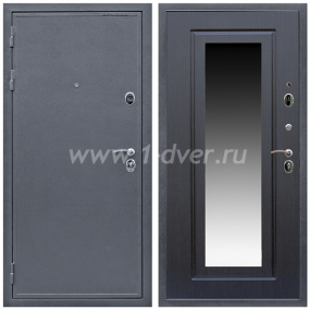 Входная дверь Армада Престиж 2080 Антик серебро ФЛЗ-120 Венге 16 мм - металлические двери с зеркалом с установкой
