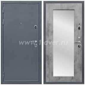 Входная дверь Армада Престиж 2080 Антик серебро ФЛЗ-Пастораль Бетон темный 16 мм - правые входные двери с установкой