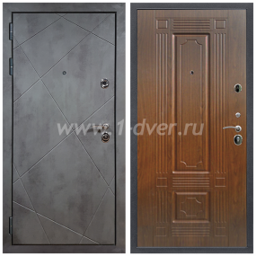 Входная дверь Армада Лофт ФЛ-2 Моренная береза 6 мм - входные двери в Чехове с установкой