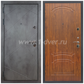 Входная дверь Армада Лофт ФЛ-140 Мореная береза 6 мм - металлические двери по индивидуальным размерам с установкой