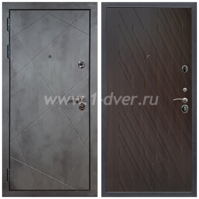Входная дверь Армада Лофт ФЛ-86 Венге структурный 16 мм - входные двери в Подольске с установкой