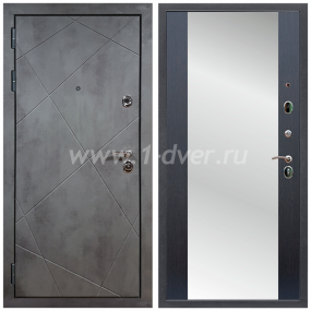 Входная дверь Армада Лофт СБ-16 Венге 16 мм - металлические двери с зеркалом с установкой