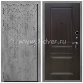 Входная дверь Армада Квадро ФЛ-243 Эковенге 6 мм - входные двери в Серпухове с установкой