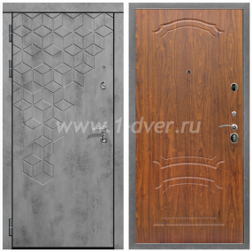 Входная дверь Армада Квадро ФЛ-140 Мореная береза 16 мм - металлические двери по индивидуальным размерам с установкой